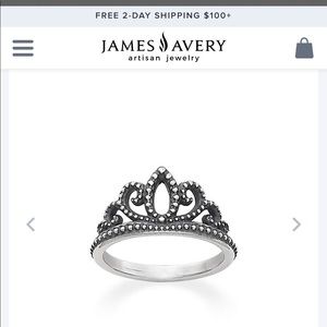 James avery beaded tiara ring
